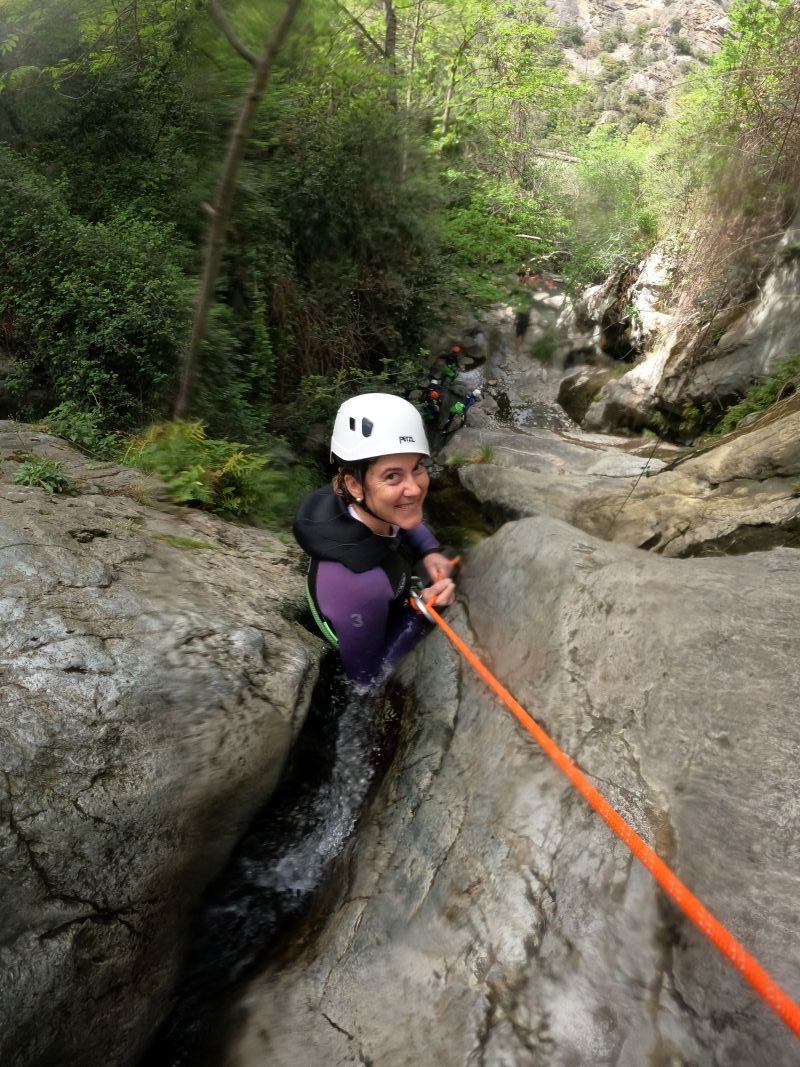 canyoning dans les gorges de galamus à saint paul de fenouillet